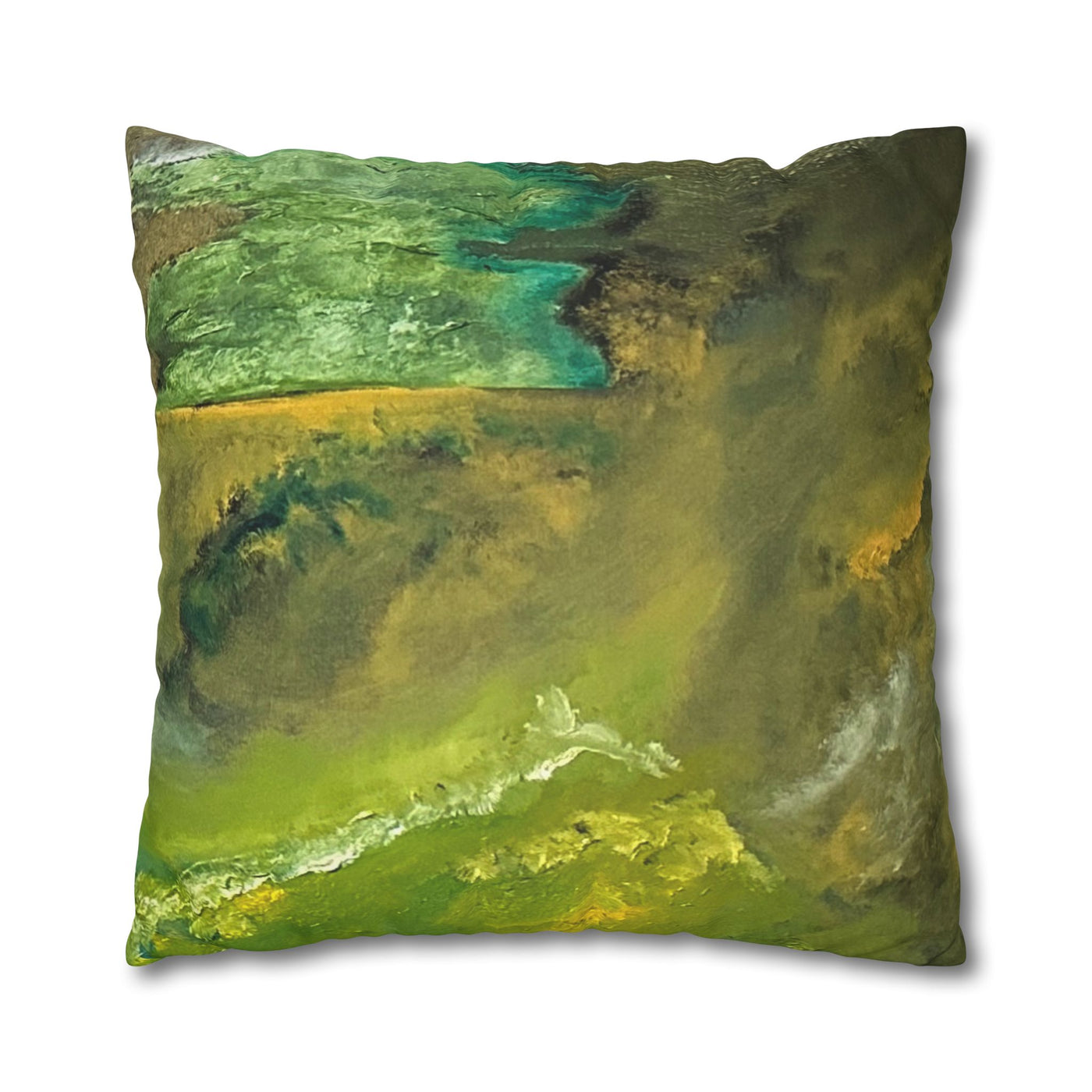 "Step Down"  Decorative Euro Pillow Sham
