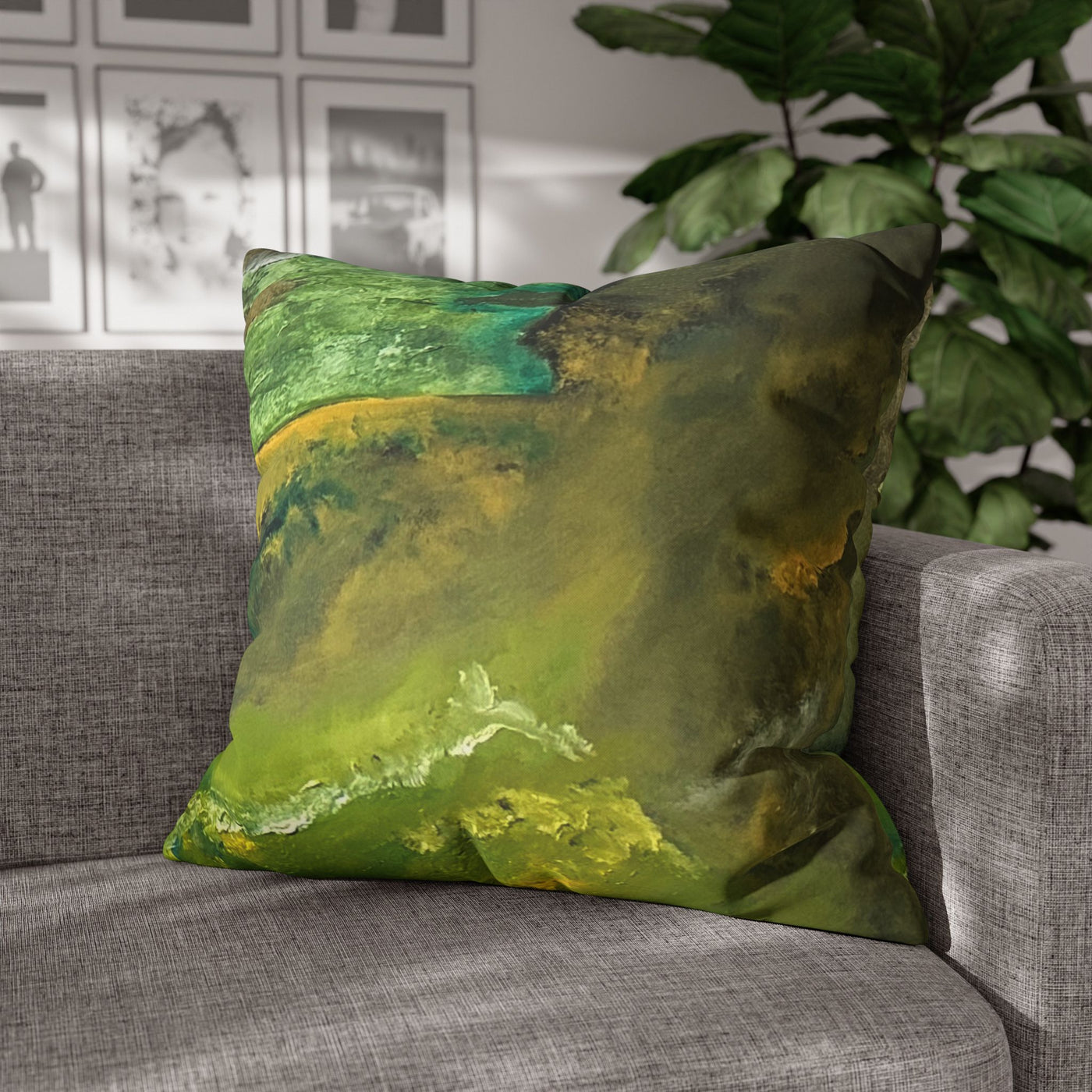 "Step Down"  Decorative Euro Pillow Sham
