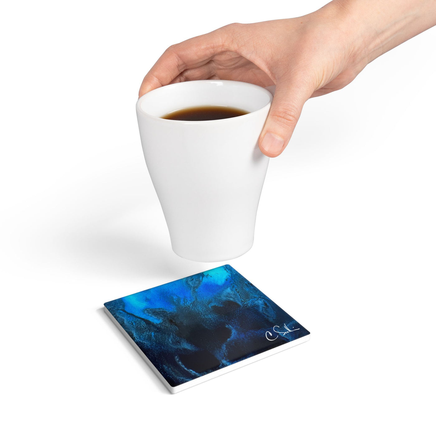 CMS "Surrender" Ceramic Coaster