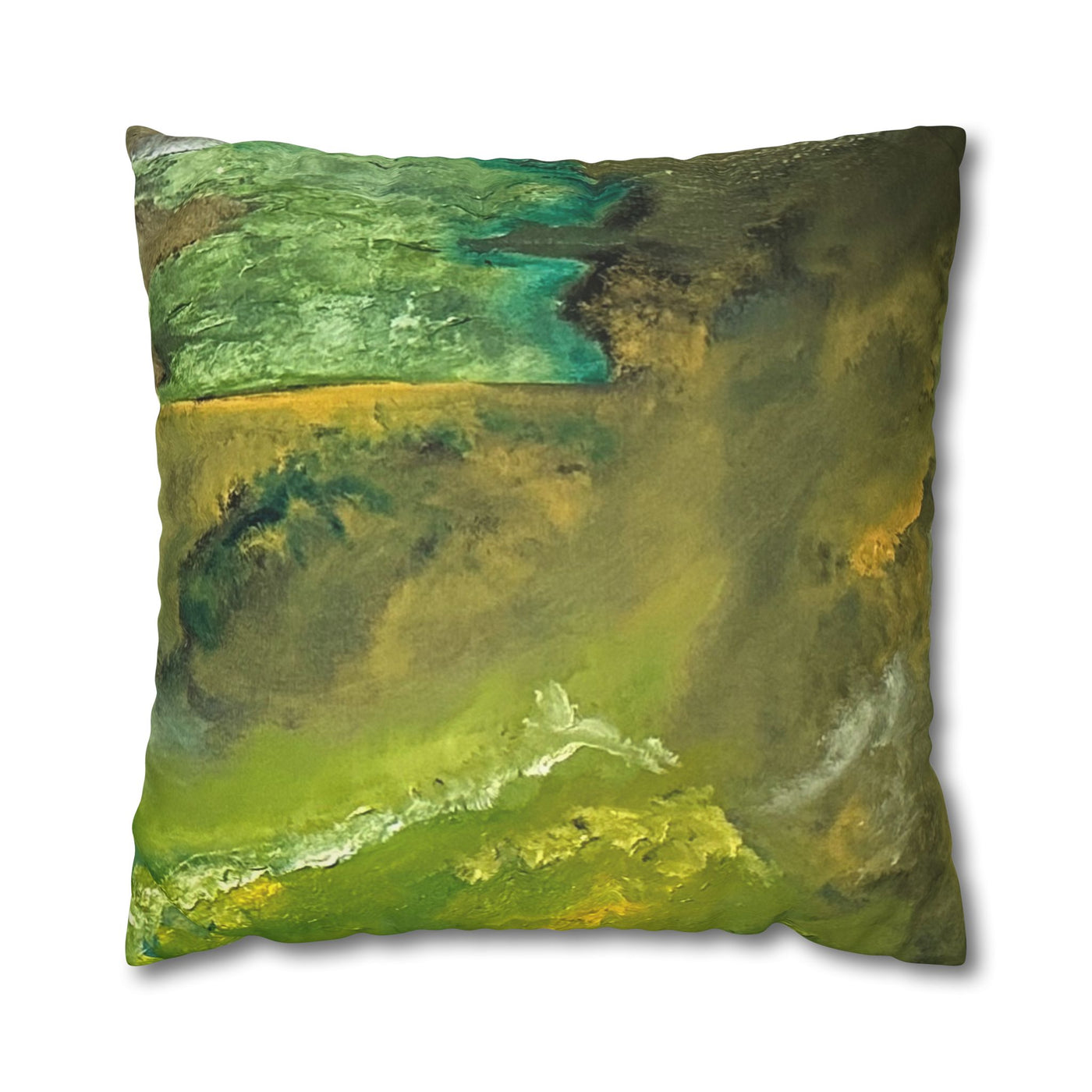 "Step Down"  Decorative Euro Pillow Sham