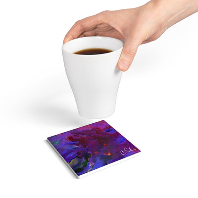 CMS "Heart" Ceramic Coaster