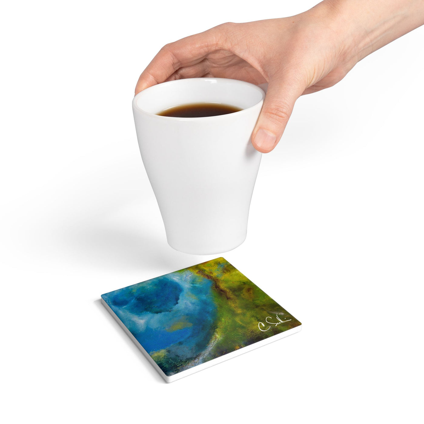CMS "Together" Ceramic Coaster